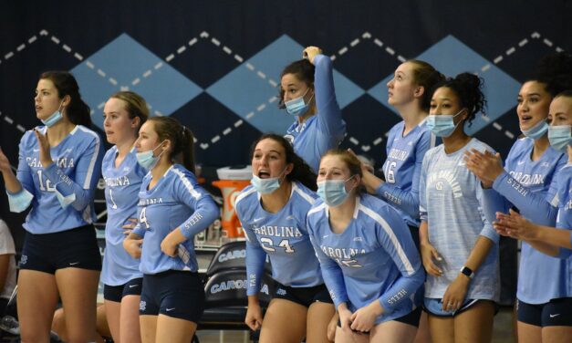 No. 2 Louisville Defeats UNC Volleyball in Four Sets