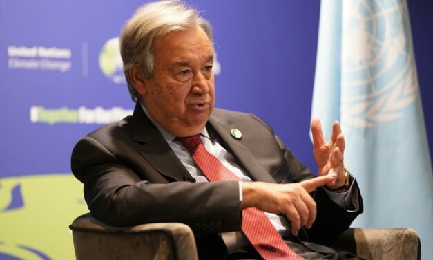 UN Chief Says Global Warming Goal on ‘Life Support’