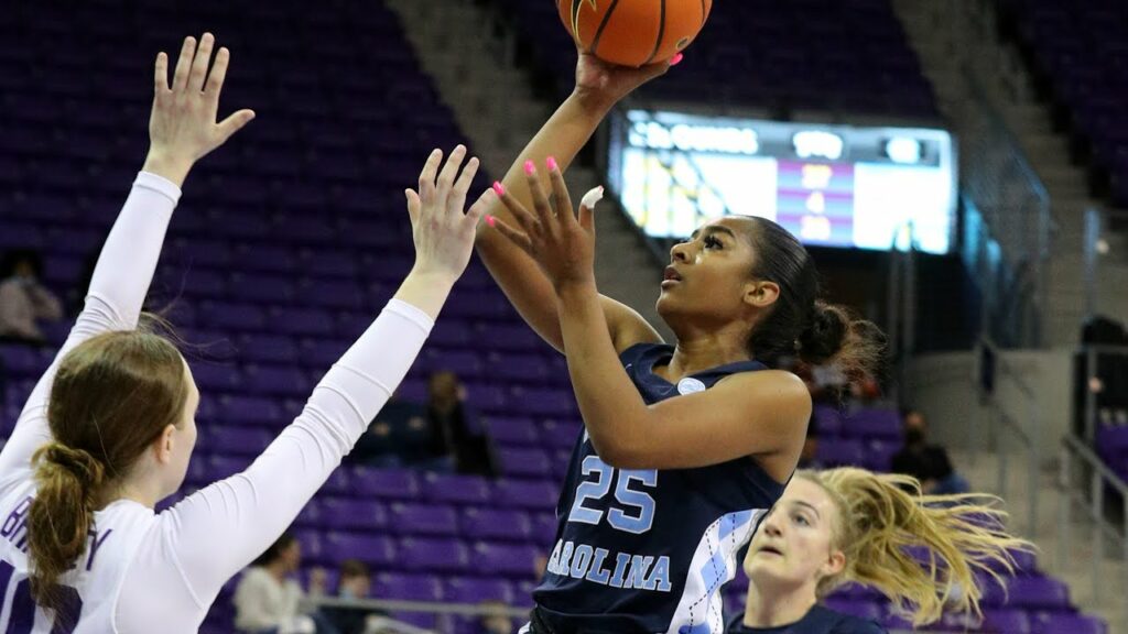 Deja Kelly Torches TCU In Road Win for UNC Women's Basketball