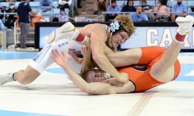 UNC Wrestling Snaps Losing Streak With Win Over Campbell