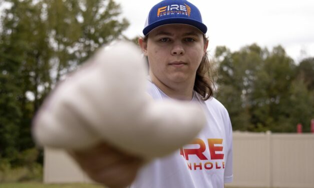 At 18, Erick Davis Is One of the Best Cornhole Players in the World
