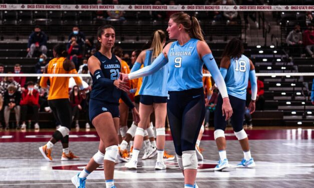 UNC Volleyball Falls in First Round of NCAA Tournament