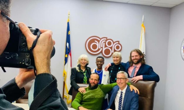 Carrboro Town Council Swears In New Mayor, Council Members