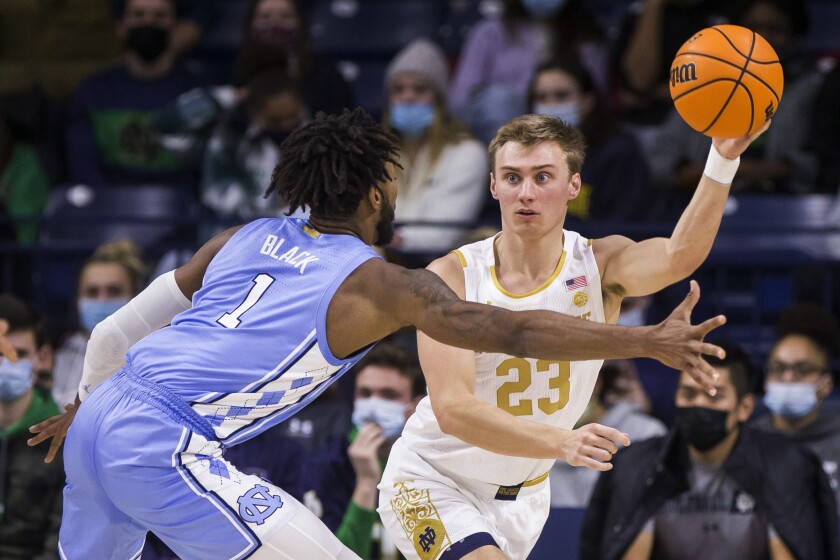 ‘Unacceptable’: UNC Basketball’s Rally Runs Out of Steam at Notre Dame