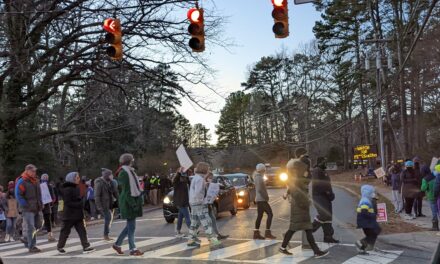 Estes Drive Community, CHCCS Push for Improved Pedestrian Safety After Collision