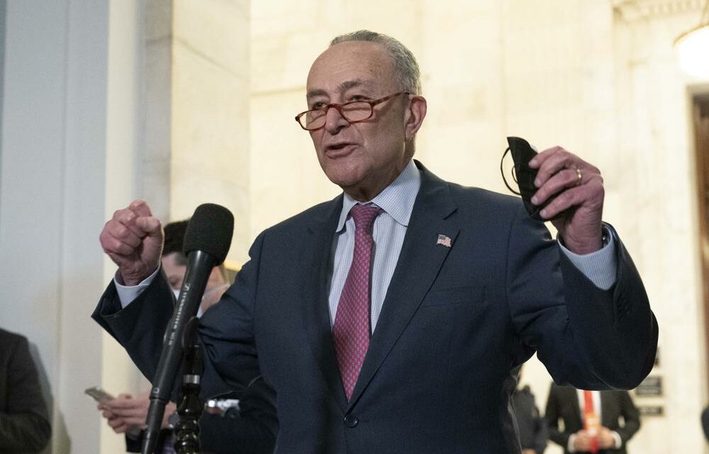 Sinema, Manchin Slammed as Senate Begins Voting Bill Debate