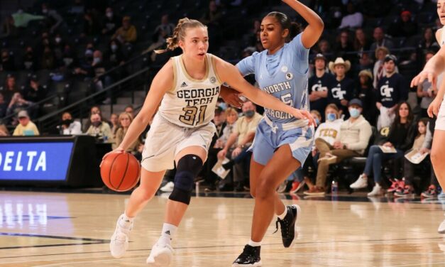 No. 15 Georgia Tech Locks Down UNC Women’s Basketball; Tar Heels Take Third Loss