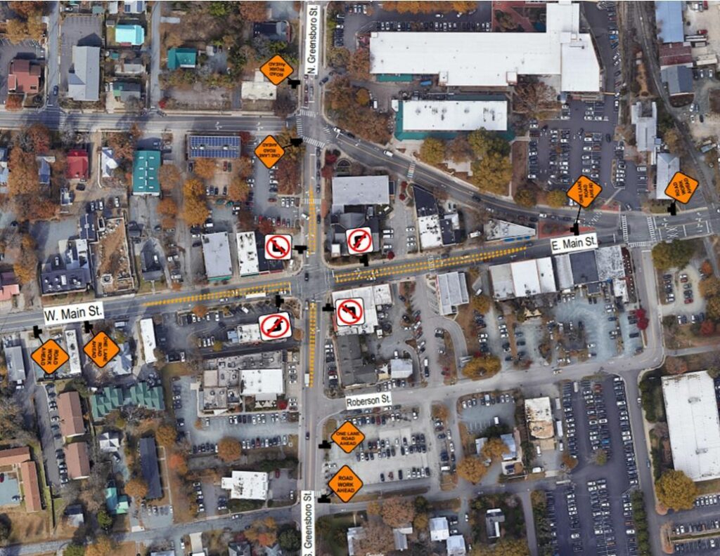 OWASA Sewer Maintenance to Take Place on Greensboro Street in Carrboro