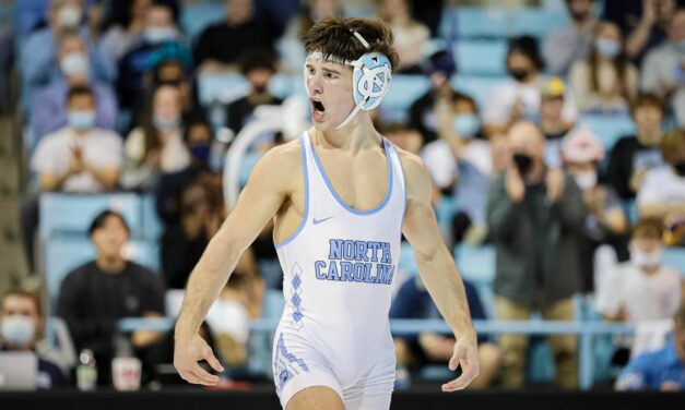 UNC Wrestling Tops No. 19 Pittsburgh on Senior Night