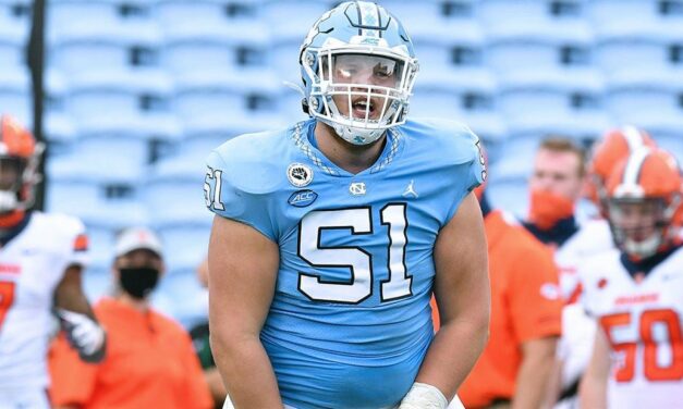 UNC DL Ray Vohasek Out for Season With Upper-Body Injury