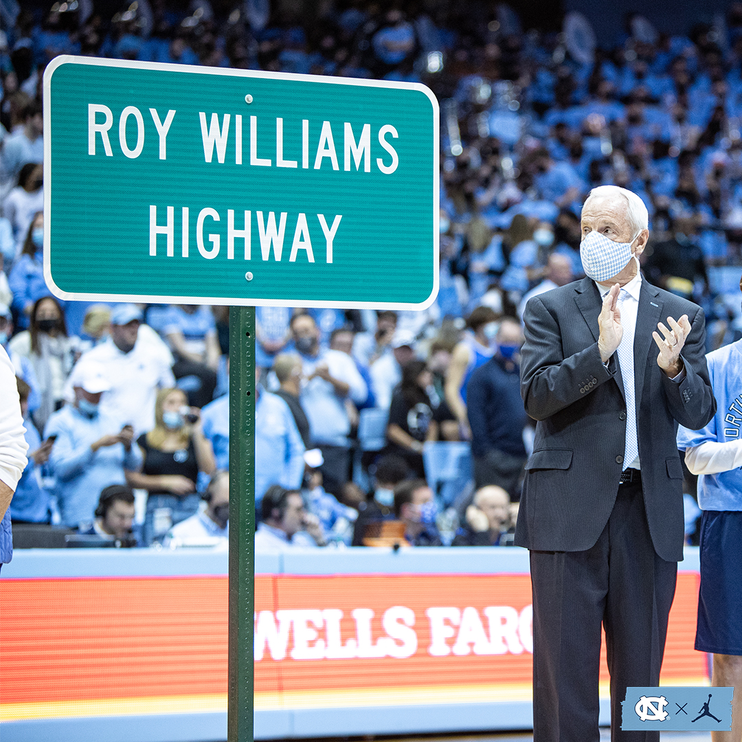 Roy Williams, Dean Smith Highway Signs To Be Installed in Coming Weeks