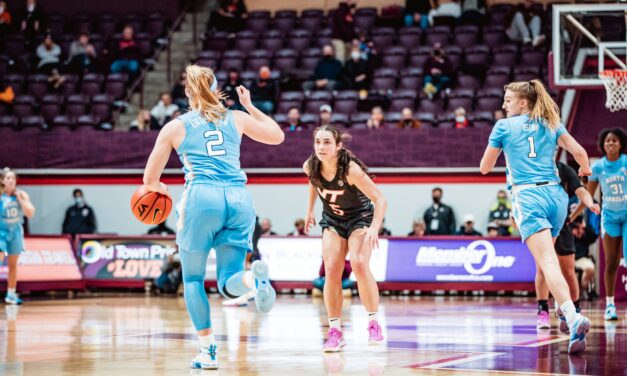 UNC Women’s Basketball Falters In Second Half at Virginia Tech