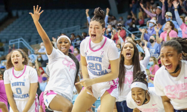 UNC Women’s Basketball Knocks Off No. 3 Louisville in Chapel Hill