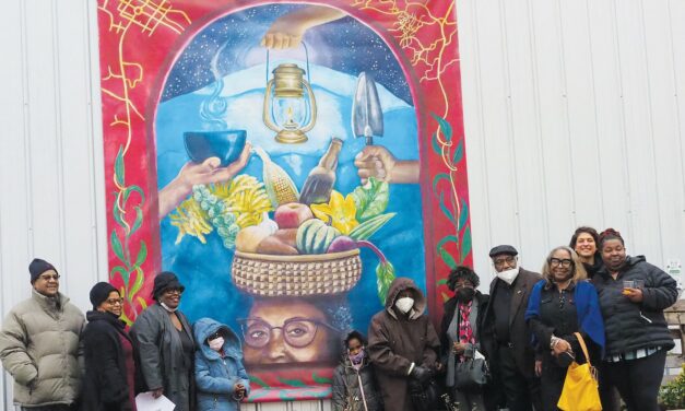 New Mural at Chatham Cider Works Tells the Story of Roxie Small