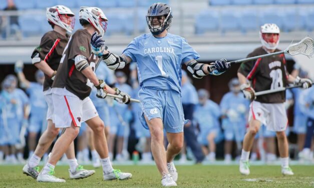 UNC Men’s Lacrosse Earns Back-and-Forth Win Over Brown