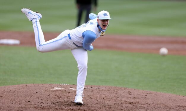 Max Carlson Masterful as UNC Baseball Staves Off Elimination