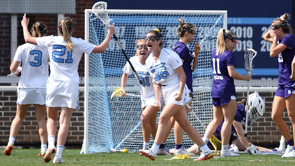UNC Women’s Lacrosse Thrashes No. 6 Northwestern to Remain Unbeaten