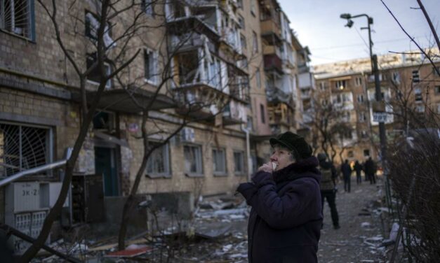 Putin Appears at Big Rally as Troops Press Attack in Ukraine