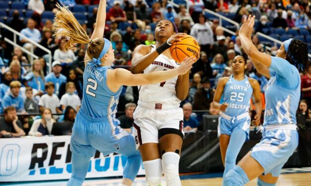 No. 1 South Carolina Tops UNC Women’s Basketball in Sweet 16