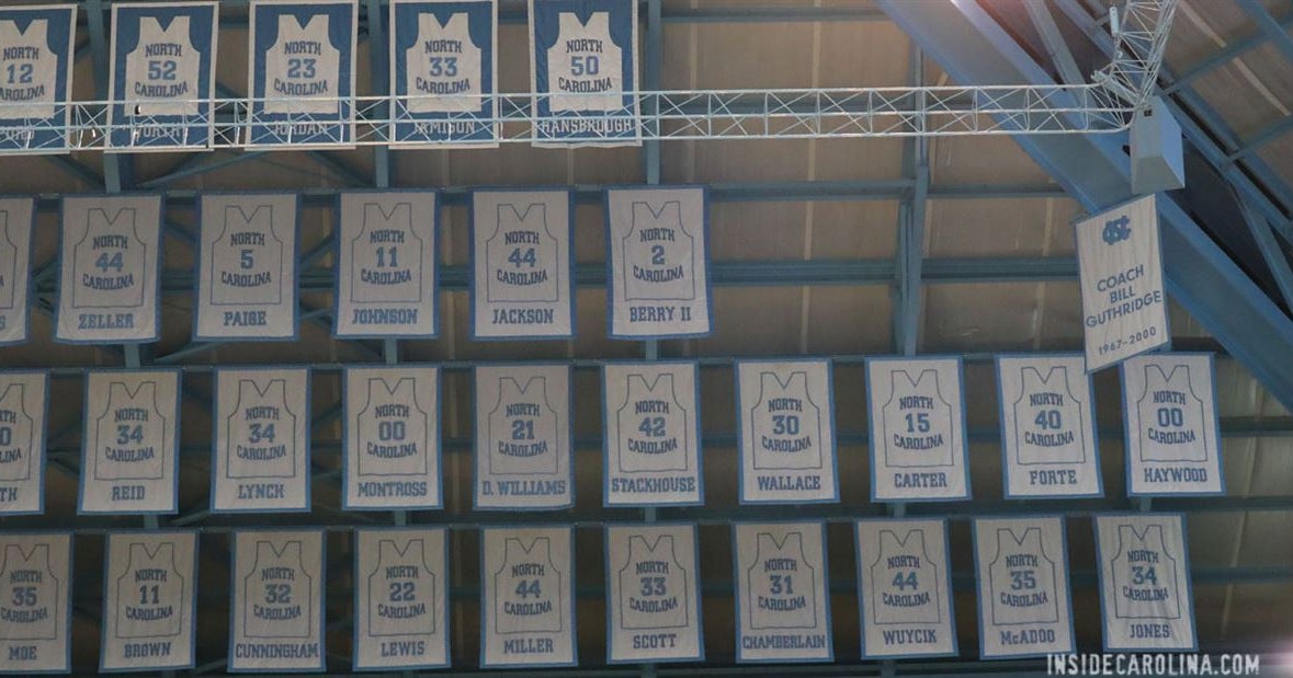 retired jersey in rafters