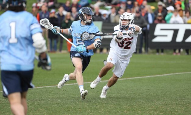 UNC Men’s Lacrosse Drops Second Straight Game, 11-4 to Virginia