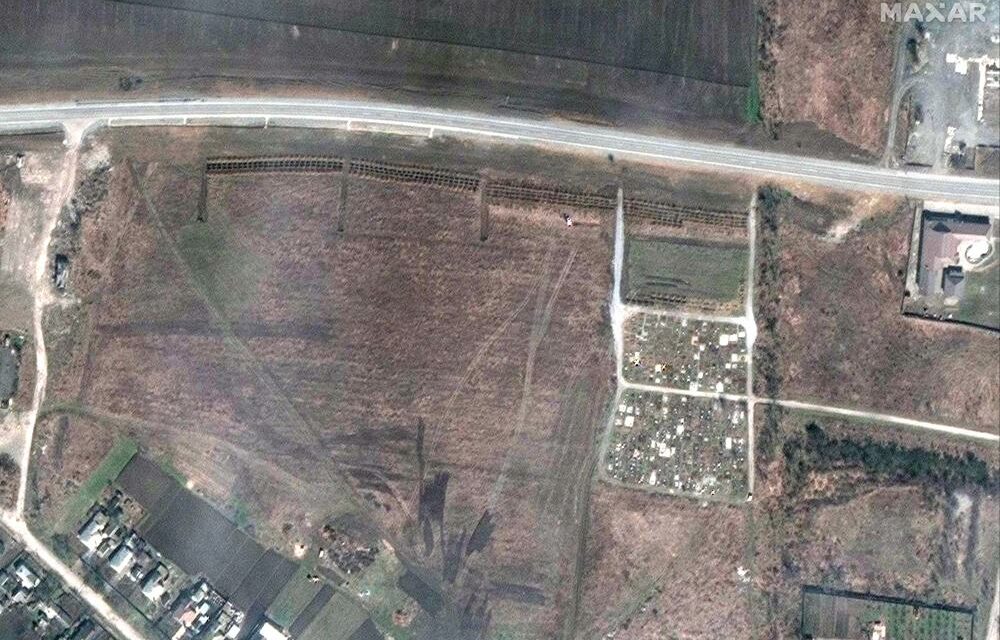 Possible Mass Graves Near Mariupol as Russia Attacks in East