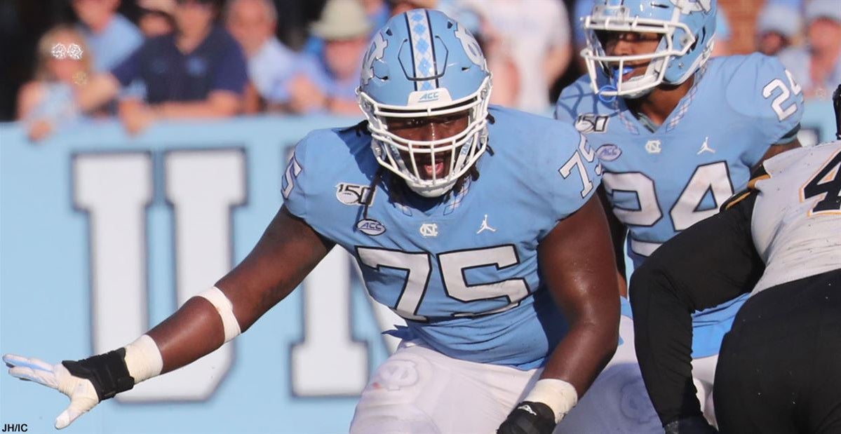 UNC OLs Joshua Ezeudu and Marcus McKethan Drafted by New York Giants 