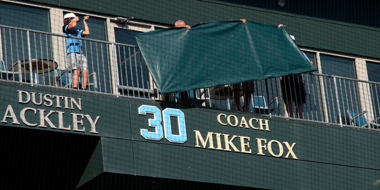 UNC Baseball Honors Mike Fox, Then Trounces No. 20 Florida State to Win Series