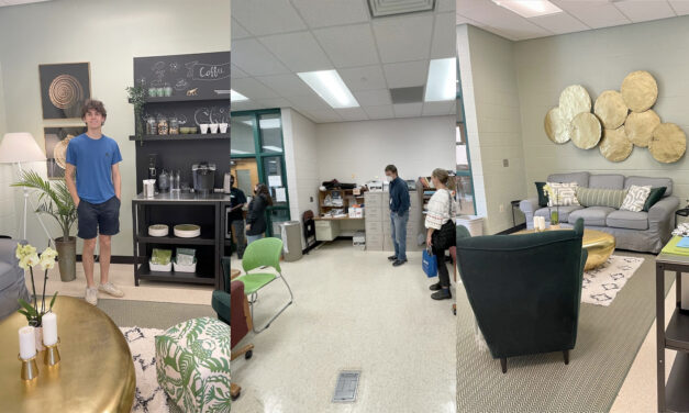 ECHHS Student Shows ‘A Lotta Love’ To Teacher’s Lounge
