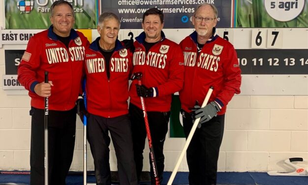 Bagpipes, Olympic Jackets and a Ram’s Head: Chapel Hill Curling Goes to Scotland