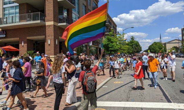 ‘Uplifting’ Pride Promenade Marches Through Chapel Hill