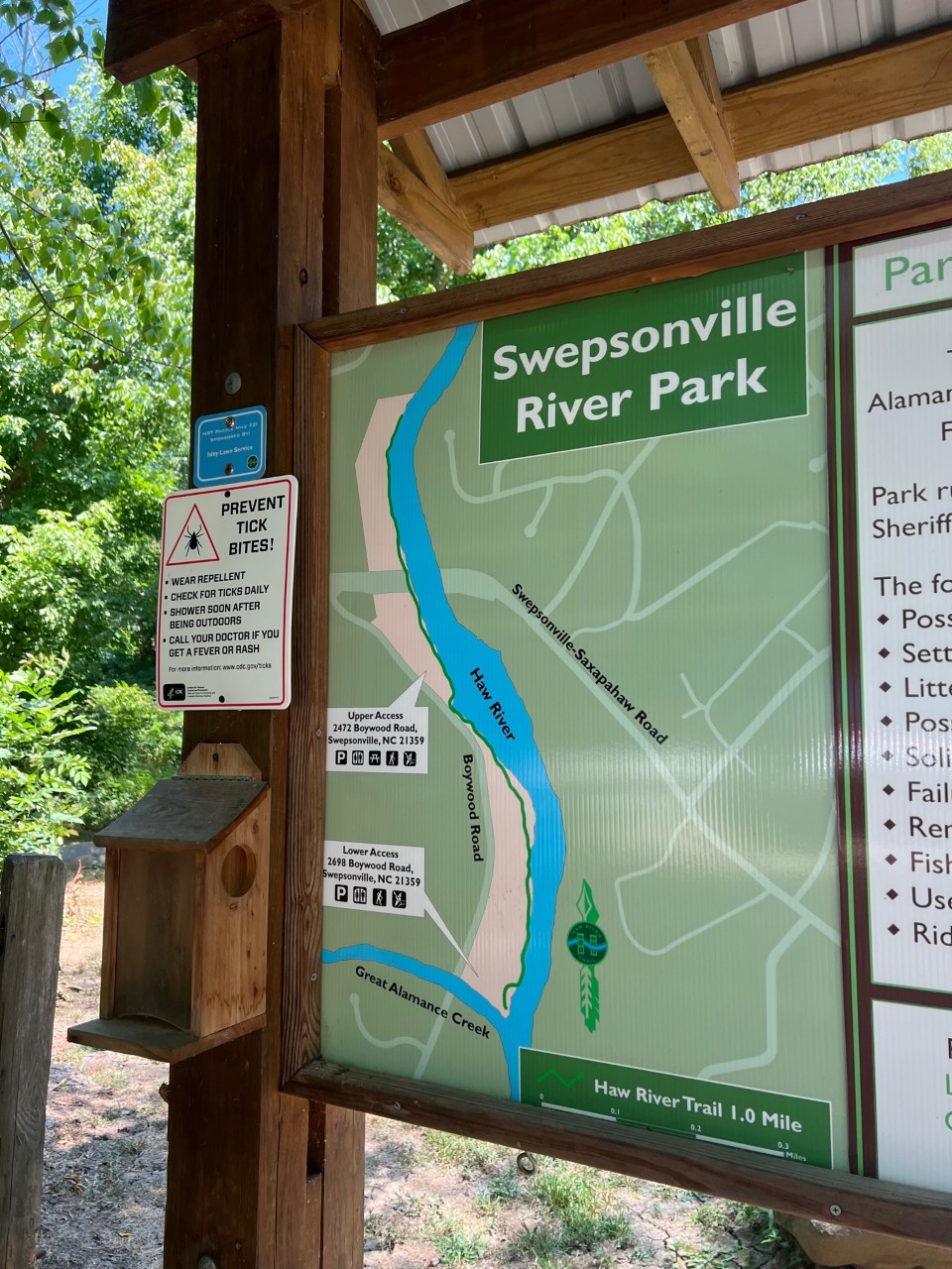 Alamance Awaits Swepsonville River Park