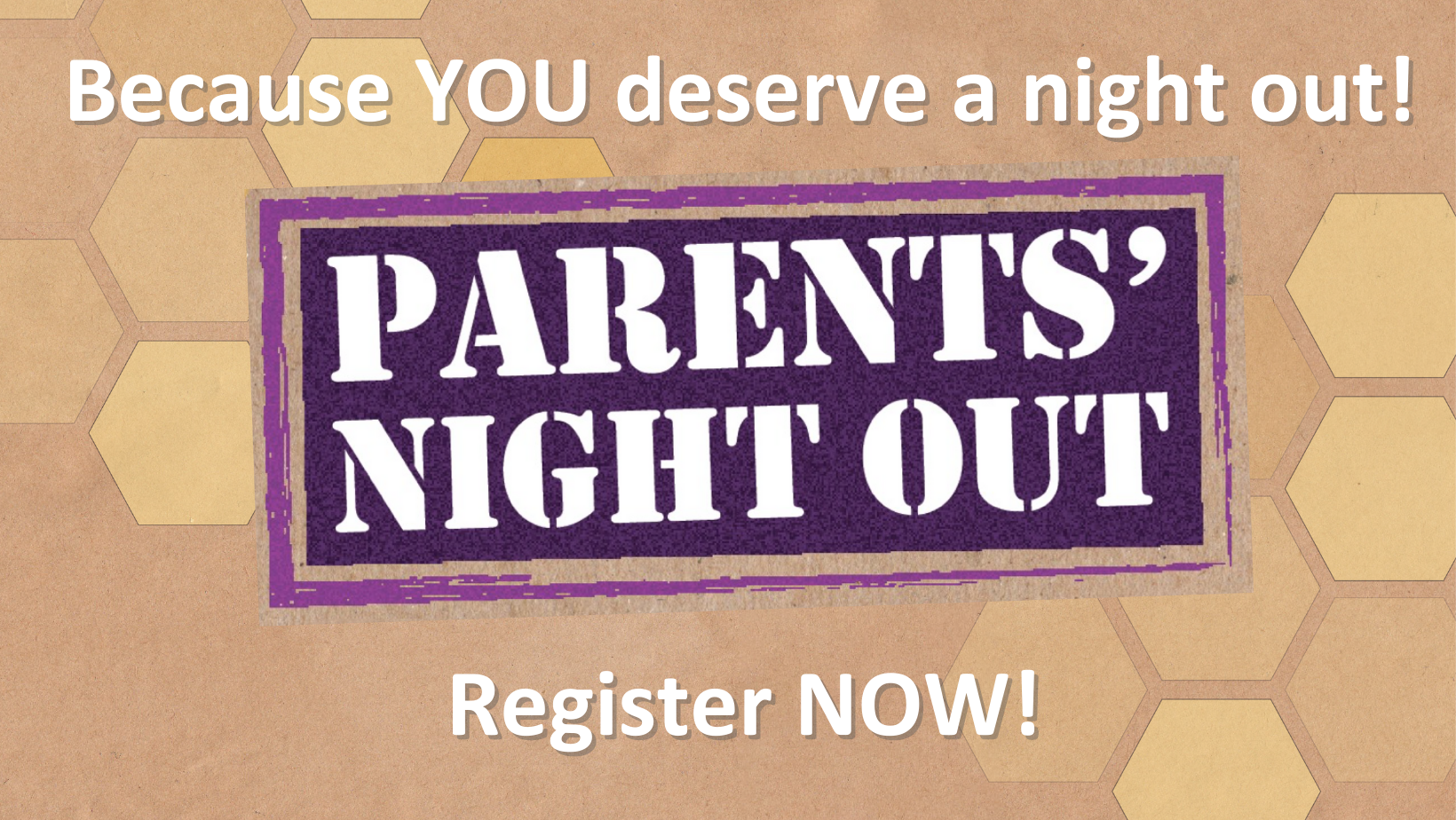Parents Night Out- FB & Marketing Banner