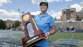 UNC Women's Lacrosse Coach Jenny Levy Inducted into National Lacrosse