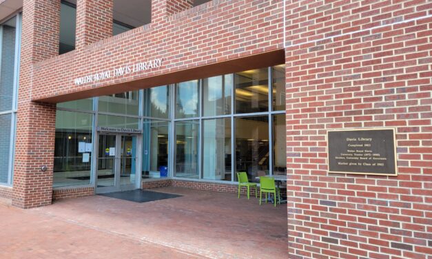 UNC Experimenting With Study Zones in Davis Library