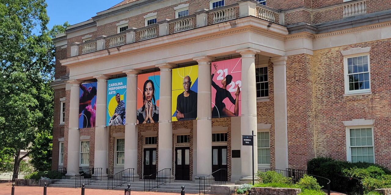 UNC’s Memorial Hall Undergoing Roof Replacement; Portion of Hanes Lot Closed