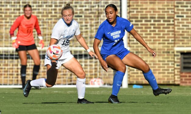 UNC Women’s Soccer Shuts Out No. 3 BYU in Exhibition