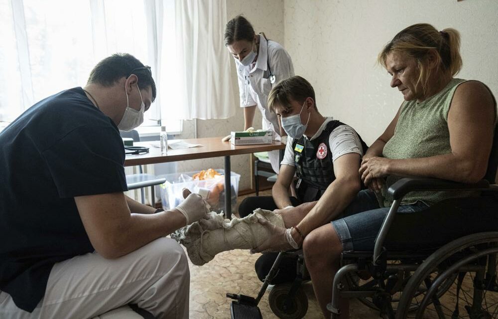 Doctors Stay In Ukraine’s War-Hit Towns: ‘People Need Us’