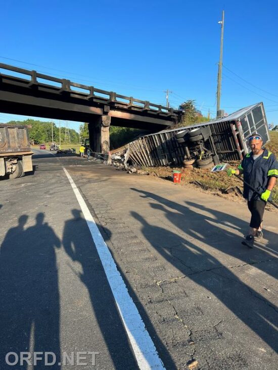 I-85 Reopens After Fatal Tractor Trailer Crash; NC 86 Remains Closed ...