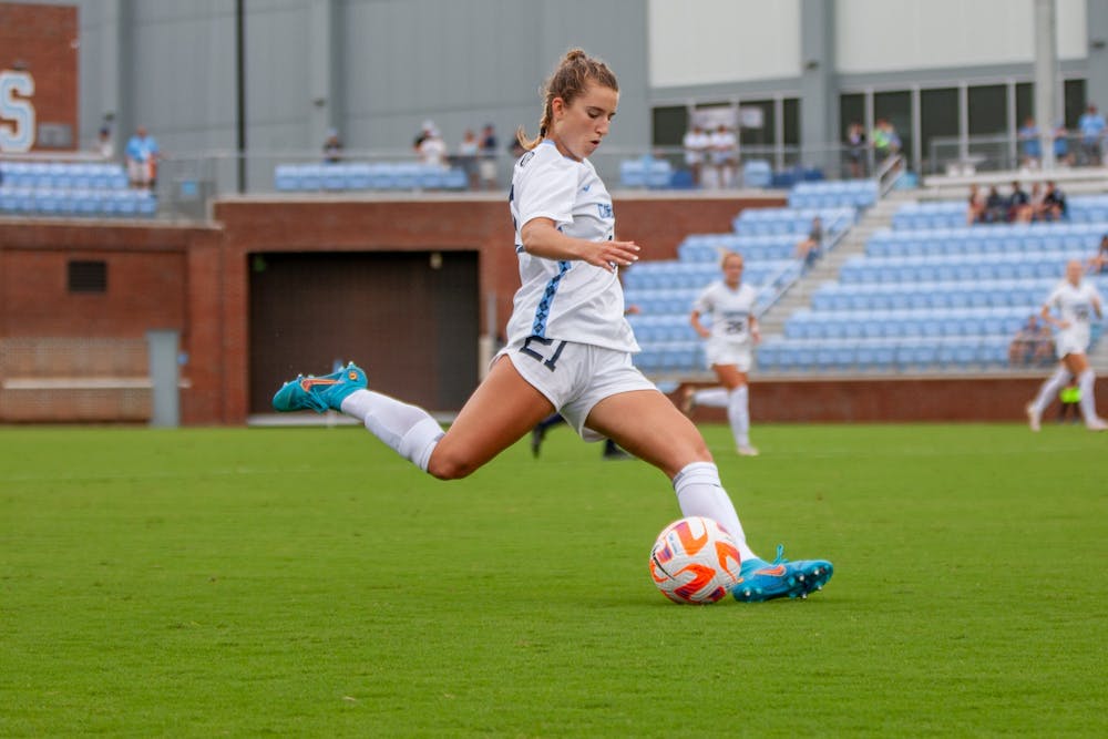 North Carolina's Ally Sentnor Returns to the Pitch After 'Long Trek Back' from ACL Injury