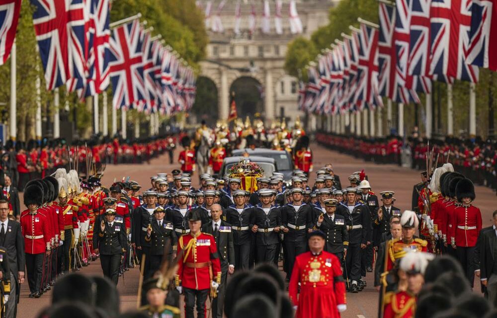 Queen Elizabeth II Mourned at Funeral by Britain and World