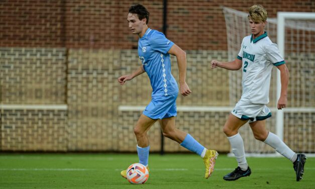 UNC Men’s Soccer Controls Play, But Fights to Scoreless Draw With UNC-Wilmington