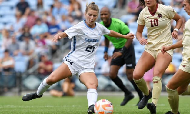 UNC Women’s Soccer Rolls Over Boston College
