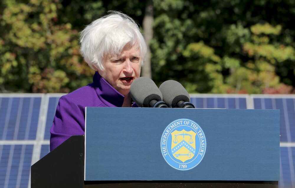 Yellen Warns Inaction on Climate Could Cause Economic Crisis