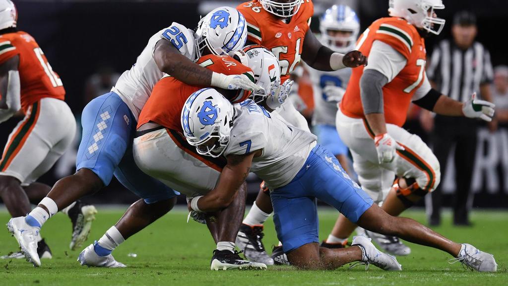 UNC Football Hoping Improved Defense Becomes a Trend at Duke