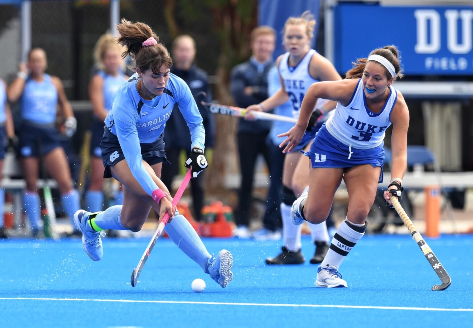 UNC Field Hockey Completes Perfect Regular Season With Win At Duke 
