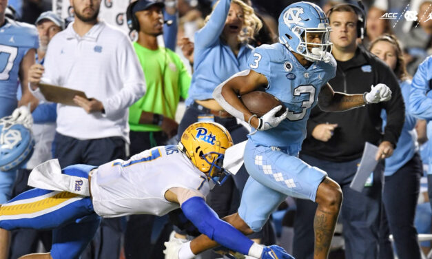 UNC Football Uses Fourth-Quarter Explosion to Bury Pitt, Move to 7-1