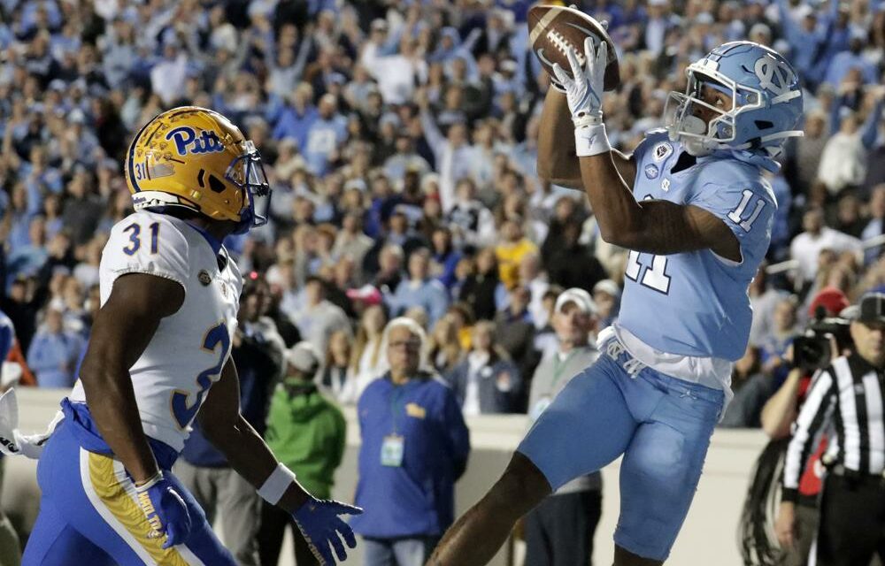 UNC Football at Virginia: How to Watch, Cord-Cutting Options and Kickoff Time