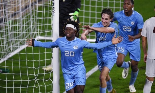 Late Goal Propels UNC Men’s Soccer Into Second Round of ACC Tournament