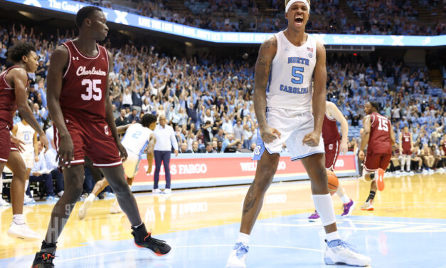 UNC Basketball Overcomes Halftime Deficit, Shoots Past College of Charleston